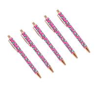 Rudiaoa Penna A Retrattile Da 5 Per Firma Ufficio Ufficio Scolastico Punta 1 0 Mm Liscia Scrivere Penne Femminili