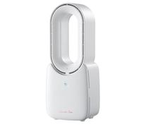 Rudiaoa Piccoli ventilatori personali senza lama da 11,8 pollici soffiano aria fredda con 4 velocità ricaricabile USB silenzioso ventilatore da tavolo per casa ufficio piccolo ventilatore da tavolo