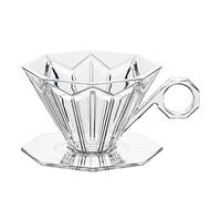 Rudiaoa sopra La Tazza del Filtro Imbuto in Resina Gocciolatore caffè Facile Regalo per Macchina Preparazione Manuale della Birra Produttore della Birra Manuale