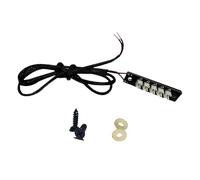 Rudiaoa Splitter per Hub Ventola del Computer Connettori da 2 Pin A 5 Porte Dissipazione del Calore Ottimizzata Uscita Corrente Stabile nel PC Costruisce Hub Splitter Ventola