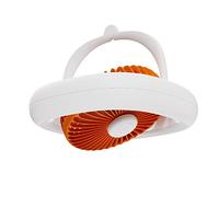Rudiaoa Ventilatore Oscillante con Telecomando Ricaricabile USB Universale da 4000 mAh Soffitto Scrivania A 4 Marce con Telecomando per Lampada Campeggio A LED