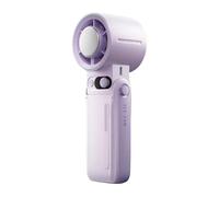 Rudiaoa Ventola Di Raffreddamento Aria Tasca Desktop Piccolo 6000 MAh Silenzio 199 Impostazione Velocità Texture per Bambini Ventilatore Mano Tranquilla