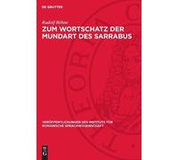 Rudolf Böhne Zum Wortschatz Der Mundart Des Sarrabus (Copertina rigida)