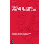 Rudolf Glutz Miracles de Nostre Dame Par Personnages (Copertina rigida)