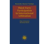 Rudolf Hennecke Third-Party Participation in International Ar (Copertina rigida)