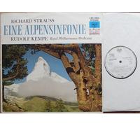 RUDOLF KEMPE / Royal Philharmonic Orchestra - RICHARD STRAUSS / EINE ALPENSINFONIE / RUDOLF KEMPE / Royal Philharmonic Orchestra / PROMOTION / weißes Label " Unverkäufl. Warenprobe ohne Wert" / Bildhülle / RCA # LSC-2923 / Deutsche Pressung / 12" Vinyl Langspiel Schallplatte