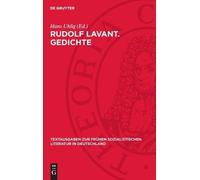 Rudolf Lavant. Gedichte (Copertina rigida)