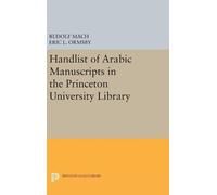 Rudolf Mach Eri Handlist of Arabic Manuscripts (New Series) i (Copertina rigida)
