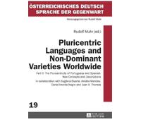 Rudolf Muhr Pluricentric Languages and Non-Dominant Varieties (Copertina rigida)