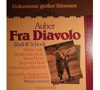 Rudolf Schock, Wilma Lipp, Ursula Zollenkopf, James Pease, Siegmund Roth, u.a. - Daniel-François-Esprit Auber, Fra Diavolo (VINYL-BOX) Dokumente großer Stimmen [Vinyl] Rudolf Schock, Wilma Lipp, Ursula Zollenkopf, James Pease, Siegmund Roth, u.a.; Daniel-François-Esprit Auber; Wilhelm Schüchter and Das Rundfunkorchester des Norddeutsc