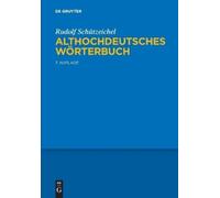 Rudolf Schützeichel Althochdeutsches Wörterbuch (Tascabile)