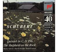 Rudolf Serkin Schubert: Quintet in C major,D.956 / The Shepherd on the Rock (CD)