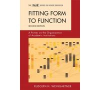 Rudolph H. Weingartner Fitting Form to Function (Tascabile)