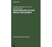 Rudolph Knopf Hans Lietzmann Heinric Einführung in Das Neue T (Copertina rigida)