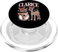 Rudolph La renna dal naso rosso - Clarice con Rudolph PopSockets PopGrip per MagSafe
