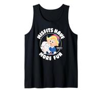Rudolph Misfits Have More Fun Hermey Retro Christmas Canotta