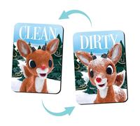 Rudolph Renna Double Sided Lavastoviglie Magnete