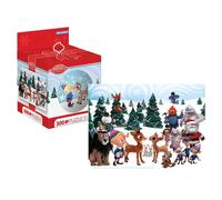 Rudolph The Renna 300 Pezzi Scatola di Latta Sfera Puzzle