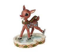 Rudolph The Renna Ghiaccio Pattinaggio Figura