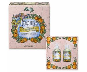 Rudy Maioliche Set Ischia Bagnoschiuma 250 ml + Crema Corpo 250 ml - Set regalo