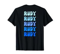 Rudy Name Minimalist Design Maglietta