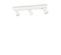 Rudy pl3 bianco lampada da soffitto GU10