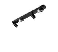 Rudy pl4 nero lampada da soffitto GU10