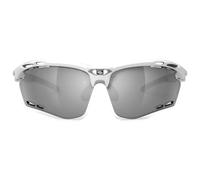 Occhiali Rudy Project Propulse bianco brillante con lenti RP Optics Laser nero