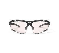 Occhiali Rudy Project Propulse Padel nero con lenti fotocromatiche grigio chiaro