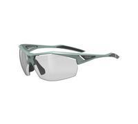RUDY PROJECT RUDY PROJECT SYDUS GREEN SAGE MATTE - ImpactX 2 BLACK Occhiali da sole Bio Poliammide Verde Nero Maschera Fotocromatiche