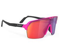 Occhiali Rudy Project Spinshield Air rosa fluo nero con lenti RP Optics Multilaser rosso
