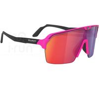 Occhiali Rudy Project Spinshield Air rosa fluo nero con lenti RP Optics Multilaser rosso