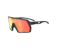 RUDY PROJECT Unisex RUDY PROJECT KELION METAL TITANIUM MATTE - MULTILASER ORANGE Occhiali da sole Bio Poliammide Grigio Arancione Maschera