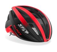 Casco Rudy Project Venger rosso nero opaco - M
