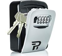 Rudy Run, cassetta di sicurezza per chiavi di casa, per esterni, con combinazione per nascondere una chiave, impermeabile, con serratura