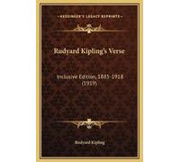 Rudyard Kipling Rudyard Kipling's Verse (Copertina rigida)