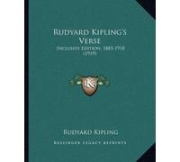 Rudyard Kipling Rudyard Kipling's Verse (Tascabile)