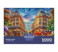 Rue de Rivoli Puzzle 1000 Pezzi, Puzzle Impossibile 1000 Pezzi, Gioco Di Sfida Intellettuale 38x26cm/1000pcs