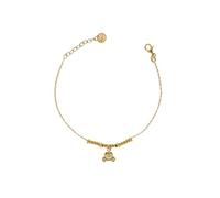 Rue des Mille Bracciale Donna Argento 925 Micro Anelli Carrozza Oro Giallo | Bracciale Argento 925 Donna | Braccialetti Donna Argento Con Una Potente Carica Sentimentale