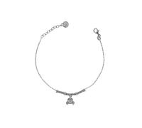 Rue des Mille Bracciale Donna Argento 925 Micro Anelli Carrozza Rodio | Bracciale Argento 925 Donna | Braccialetti Donna Argento Con Una Potente Carica Sentimentale