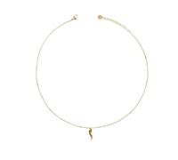 Rue des Mille Girocollo Donna Argento 925 Catena e Corno Zirconi | Collana Donna Argento 925 | Collana Argento Donna Finito a Mano Nei Dettagli Con Una Potente Carica Sentimentale