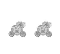 Rue Des Mille Orecchini donna argento 925 Lobo Carrozza Rodio | Orecchini argento 925 donna | Orecchini Argento donna Con Una Potente Carica Sentimentale