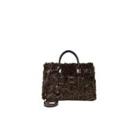 RUE MADAM PARIS Tote Fur Leopard ALASKATOTE FUR LEOPARD TU