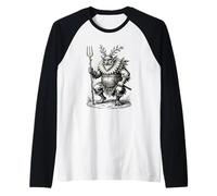 Rübezahl Whimsy nel Bosco Selvaggio Maglia con Maniche Raglan