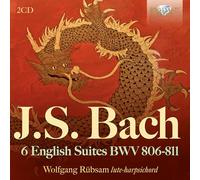 Johann Sebastian Bach J.S. Bach: 6 English Suites BWV 806-811 (CD) Album