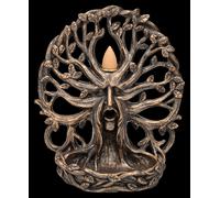 Rückfluss-räucherhalter Greenman - Albero Vita - Riflusso Porta Coni D'Incenso