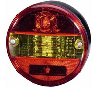 Rückleuchte Destra LED 24 V HELLA Con Luce Targa 2VB 980 720-501
