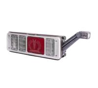 Rückleuchte Destra LED 24 V HELLA Con Luce Targa 2VB 980 720-501
