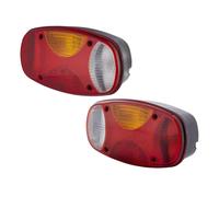 Rückleuchten-set Sinistra Destra 12 V 24 V P21W R10W HELLA per John Deere