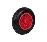 Rueda para carretilla de obra, neumática eje 20mm Ø370mm